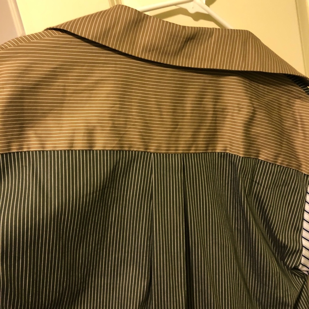 Zara striped hi-lo blouse - Picture 7 of 7